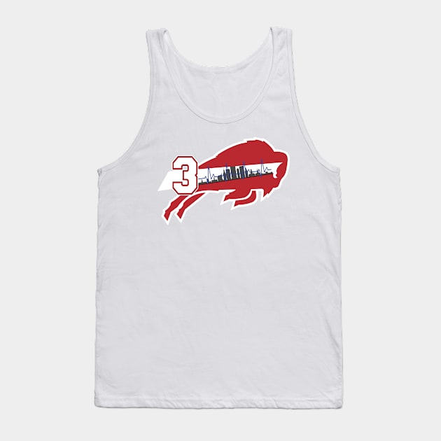 Damar Hamlin Tank Top by Scruffy Designs